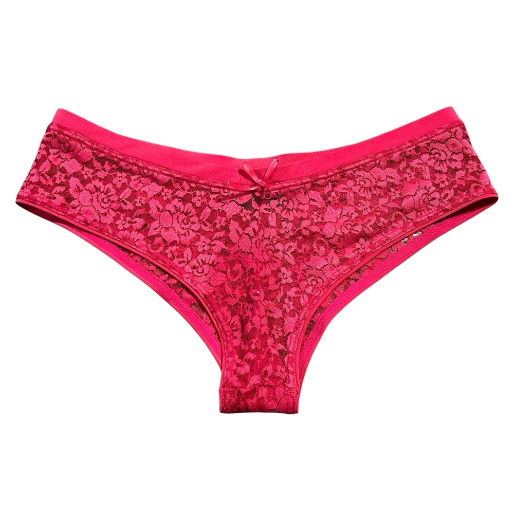 Victoria's Secret Sexy Little Things pink lace panties